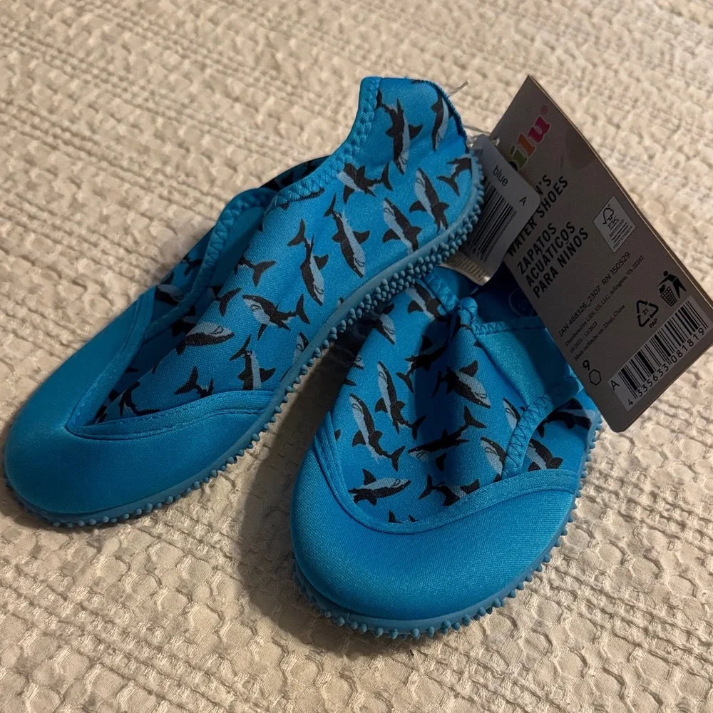 Kids Water Shoes - Blue and Teal